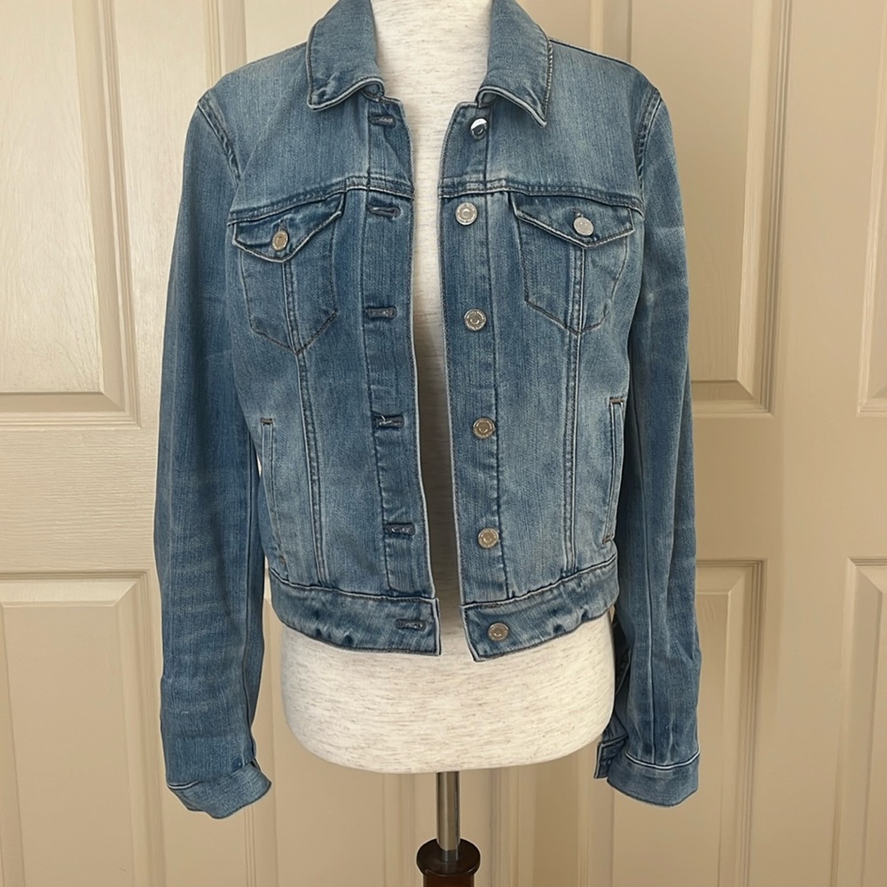 White House Black Market Jean Jacket